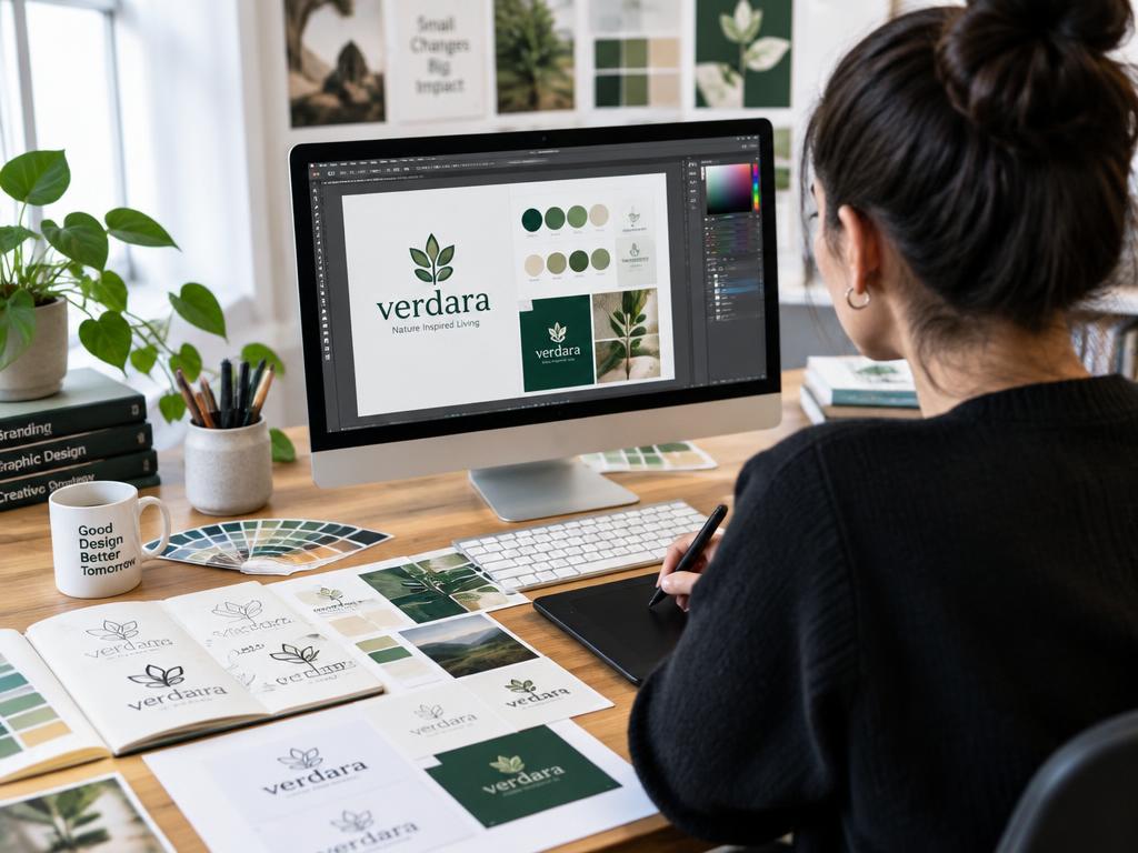 Création d'une identité visuelle professionnelle