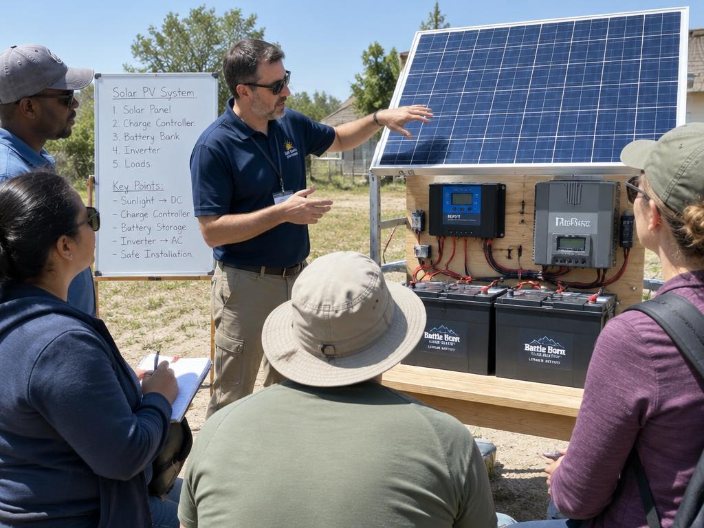 Initiation aux technologies solaires